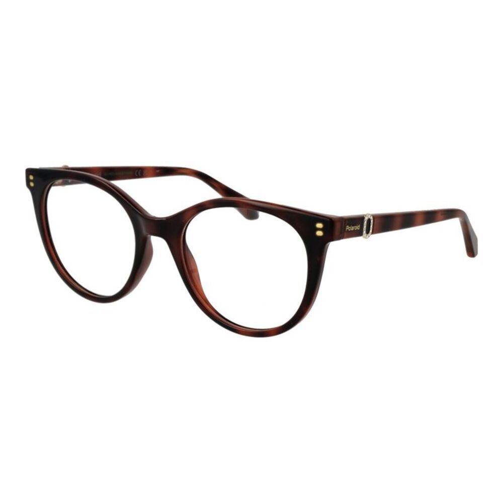 Polaroid Brown Polyamide Glasses Women's (Frames)